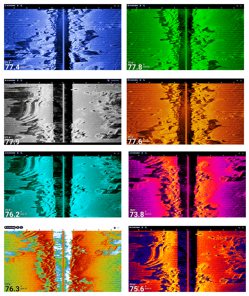 Side-Scan-Color-Modes