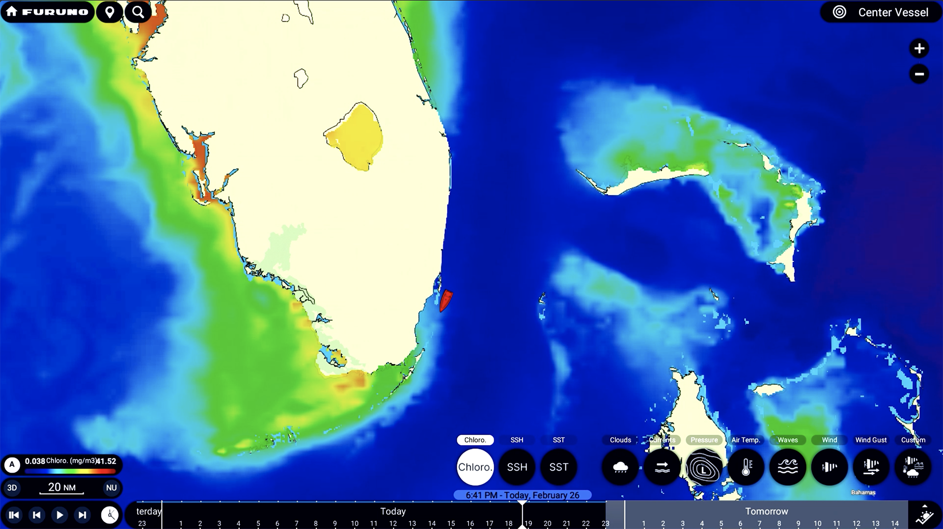 TZ Weather - Chlorophyl